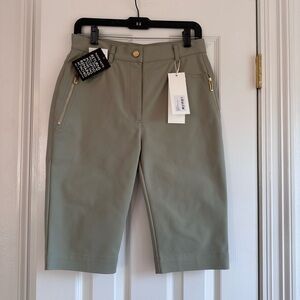 Dion Lee Tech Cotton High Waisted Jean Short Putty Size US 6/ AU 10 NWT